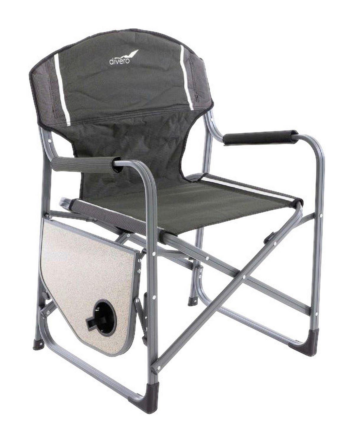 VCM Campingstuhl 4er Set grün Aluminium B/H/T: ca. 51x87x59 cm 4er Set - grün (51,00/87,00/59,00cm) - VCM