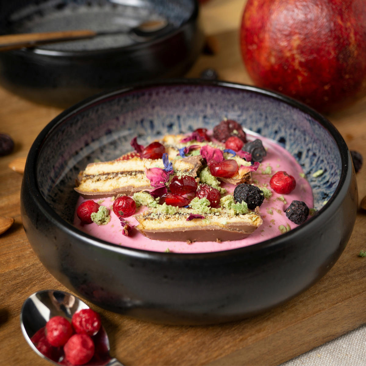 Moritz & Moritz Dessertschalen-Set grauschwarz Steinzeug H/D: ca. 5x19 cm Dessertschalen_4erSet - grauschwarz (19,00/5,00cm) - Moritz & Moritz