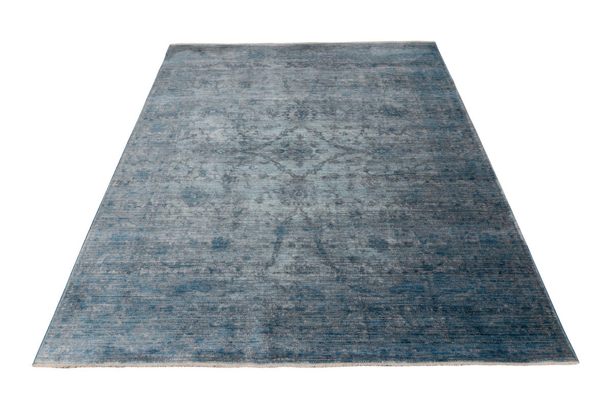 Obsession Teppich My Laos blau B/L: ca. 40x60 cm My Laos - blau (40,00/60,00cm) - Obsession