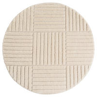 Ayyildiz Kurzflorteppich ART creme B/H/L: ca. 200x0,8x200 cm ART - creme (200,00/200,00/0,80cm) - Ayyildiz