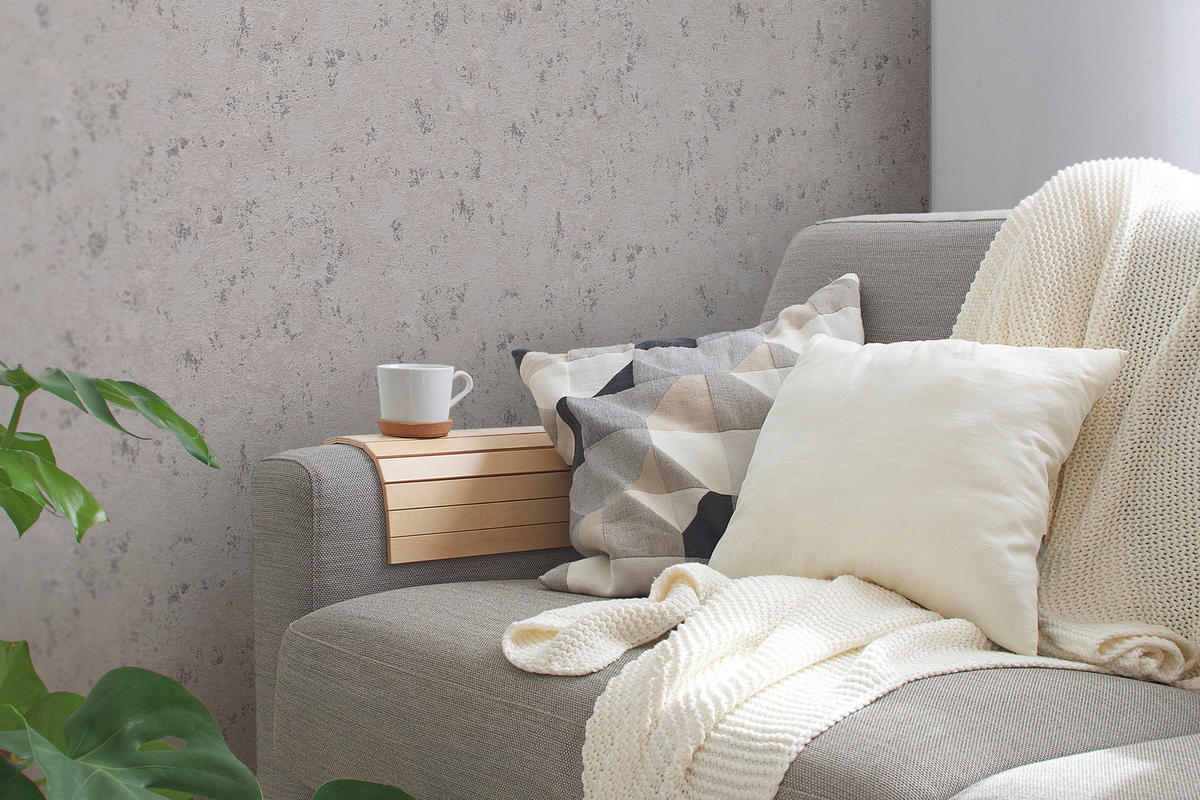 A.S.Creation Vliestapete silber beige B/H/D: ca. 53x1005x9 cm Vliestapete - beige/silber (9,00/1005,00cm) - A.S.Creation