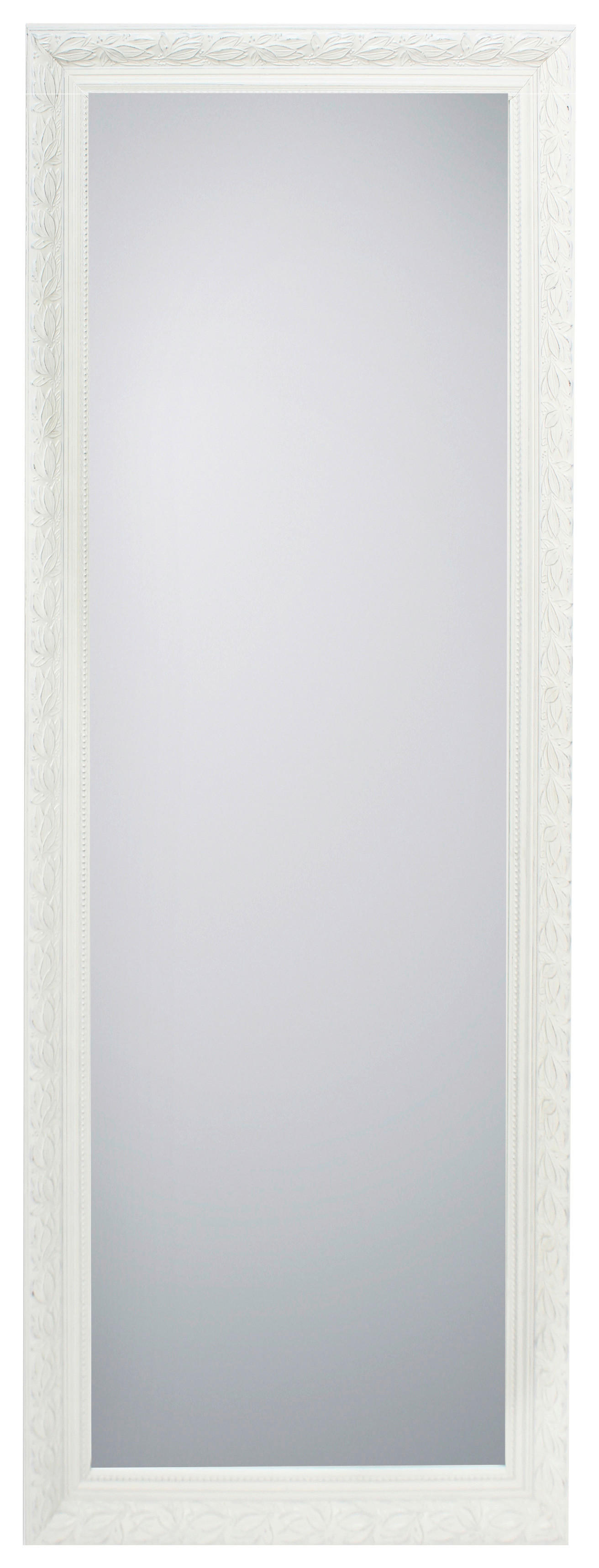Mirrors&More Rahmenspiegel TANJA weiß B/H/T: ca. 50x150x3,5 cm TANJA - weiß (50,00/150,00/3,50cm) - Mirrors&More