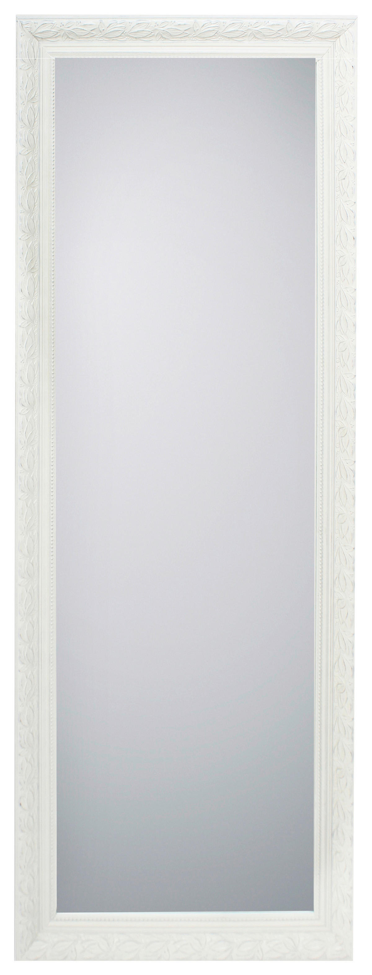 Mirrors&More Rahmenspiegel TANJA weiß B/H/T: ca. 50x150x3,5 cm TANJA - weiß (50,00/150,00/3,50cm) - Mirrors&More