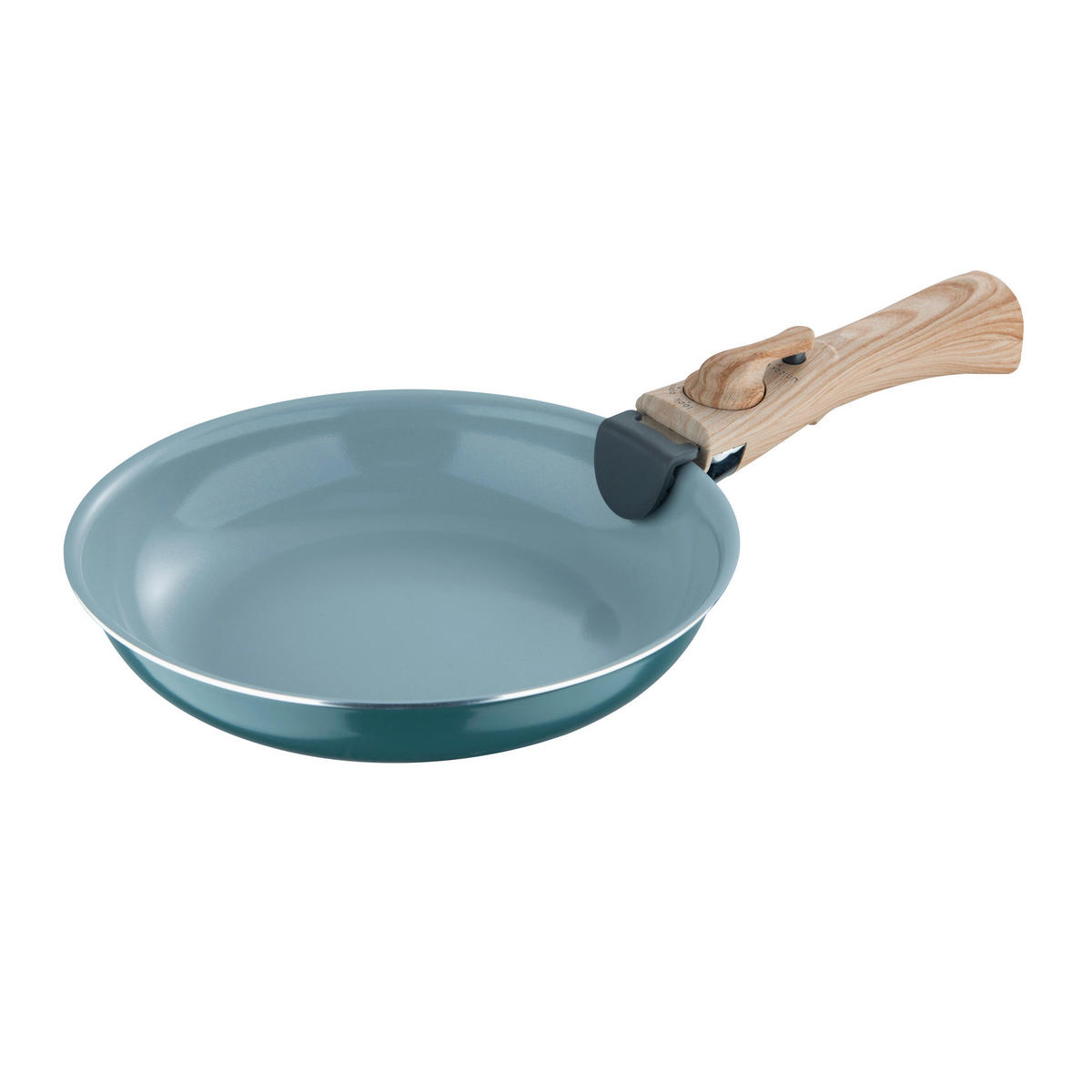 BERGNER Pfannenset CLICK & COOK silber Aluminium CLICK & COOK - silber (33,50/31,50/5,50cm) - BERGNER
