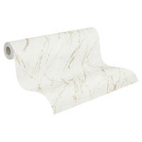 A.S.Creation Vliestapete silber champagner B/H/D: ca. 53x1005x9,8 cm Vliestapete - champagner/silber (9,80/1005,00cm) - A.S.Creation