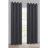 ACUS design collection Ösenvorhang Barnaby schwarz B/L: ca. 140x235 cm Barnaby - schwarz (140,00/235,00cm) - ACUS design collection