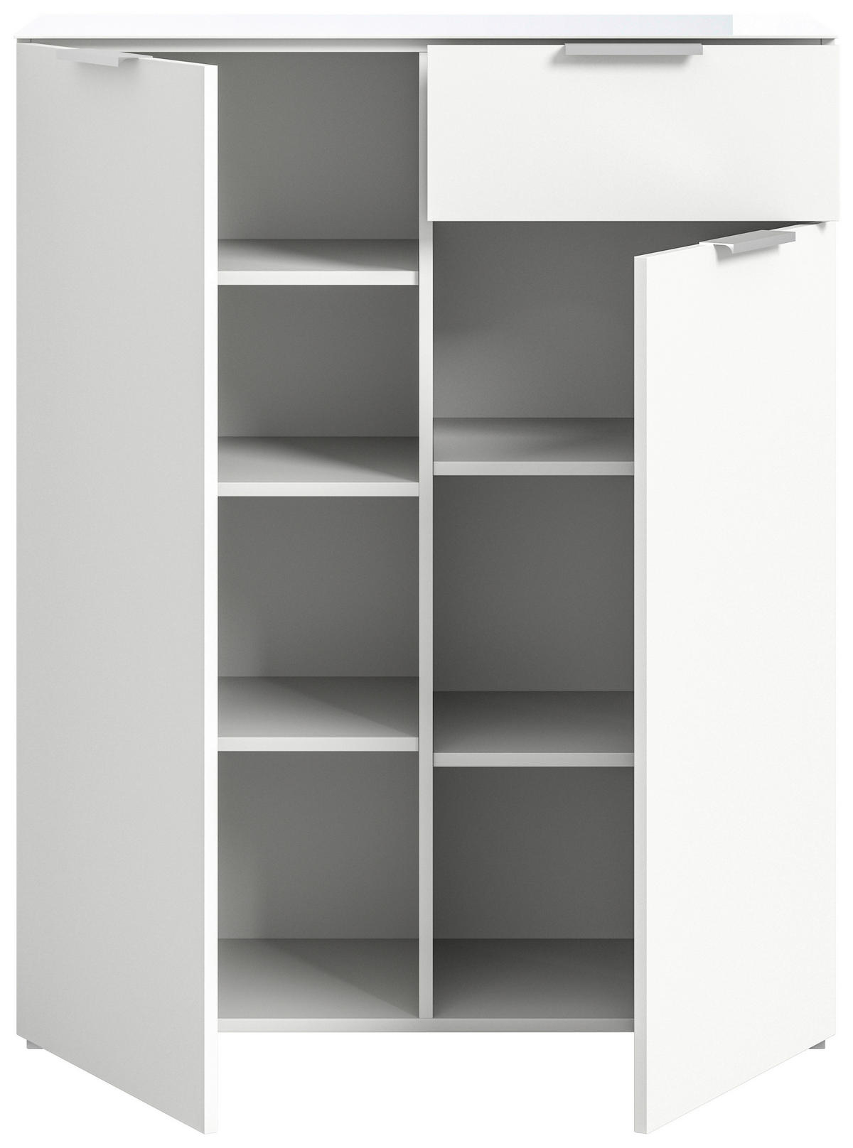 Kommode Ray weiß B/H/T: ca. 90x112x40 cm Ray - weiß (90,00/112,00/40,00cm) - xonox.home