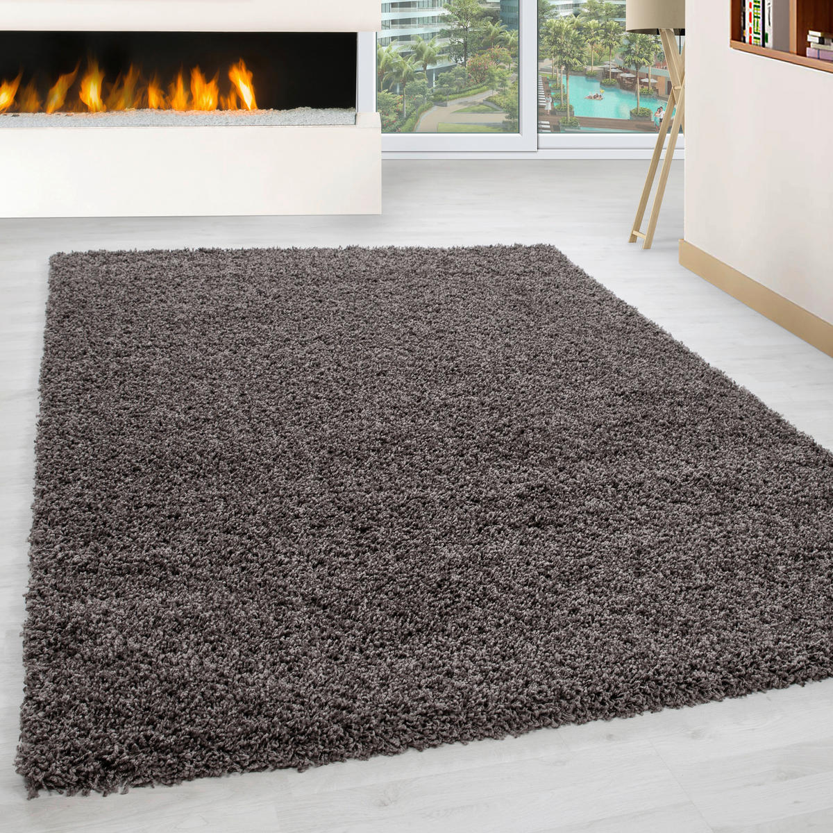 Ayyildiz Teppich LIFE taupe B/L: ca. 120x170 cm LIFE - taupe (120,00/170,00cm) - Ayyildiz