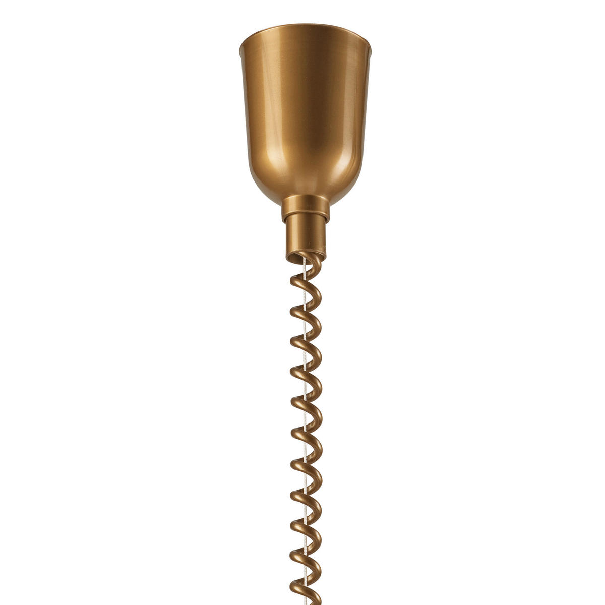 Lamkur Deckenleuchte gold Glas B/H/L: ca. 64x30x64 cm E27 1 Brennstellen CHIARA - gold (64,00/64,00/30,00cm) - Lamkur