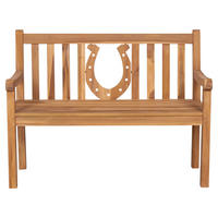 deVries Gartenbank Woodie natur Teakholz B/H/L: ca. 60x89x120 cm Woodie - natur (120,00/60,00/89,00cm) - deVries