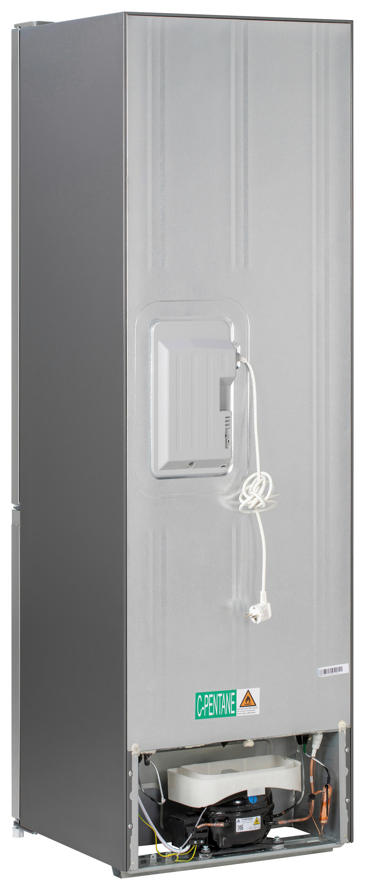 POCOline Kühl-/Gefrierkombination KGK 262-176 CIX Inox B/H/T: ca. 54x176x55 cm Kühl-/Gefrierkombi KGK 262-176 CIX - Inox (54,00/176,00/55,00cm) - POCOline