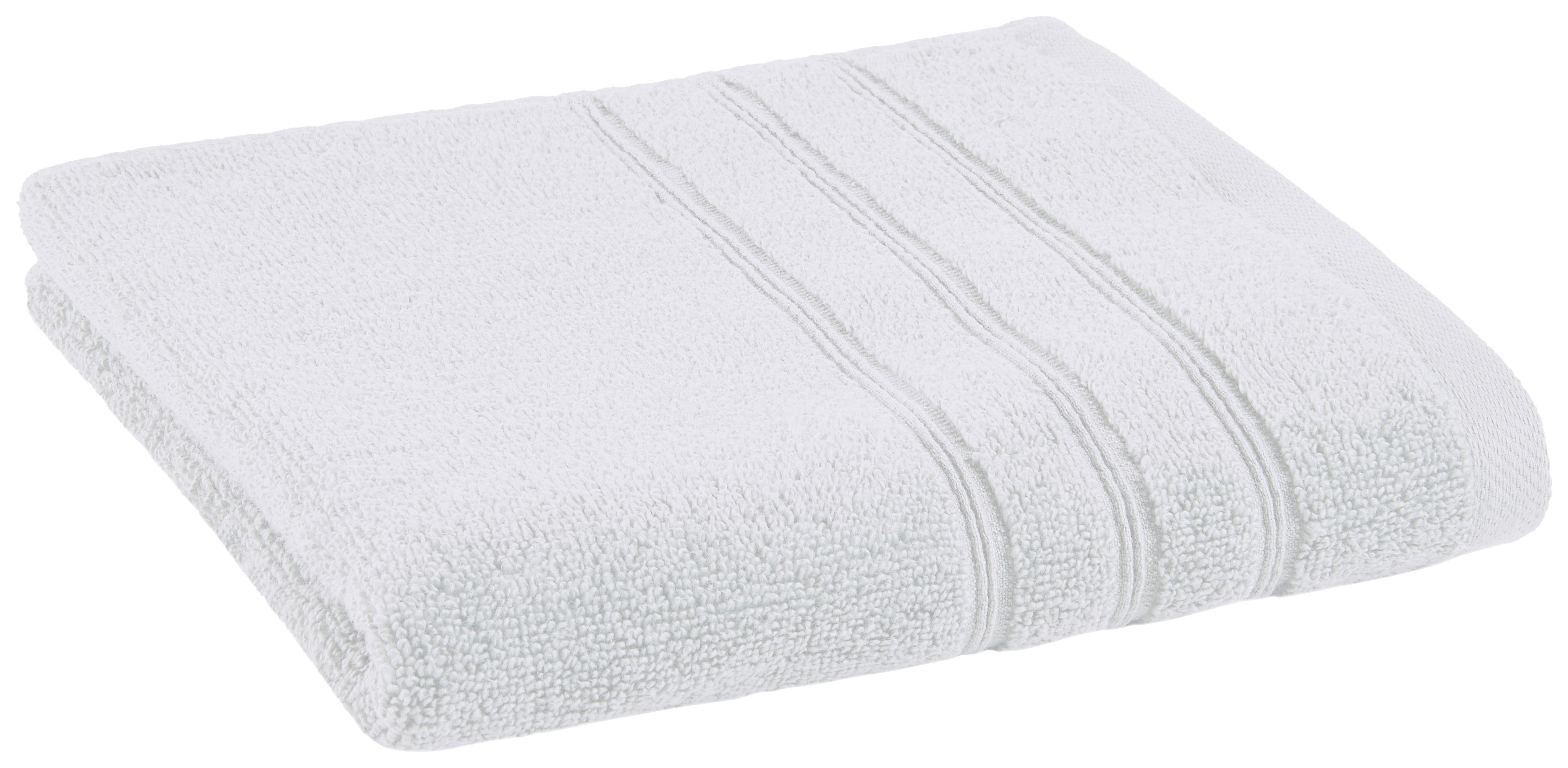 Handtuch Handtuch_Pisa 50x100 weiß - weiß (50,00/100,00cm) - POCOline
