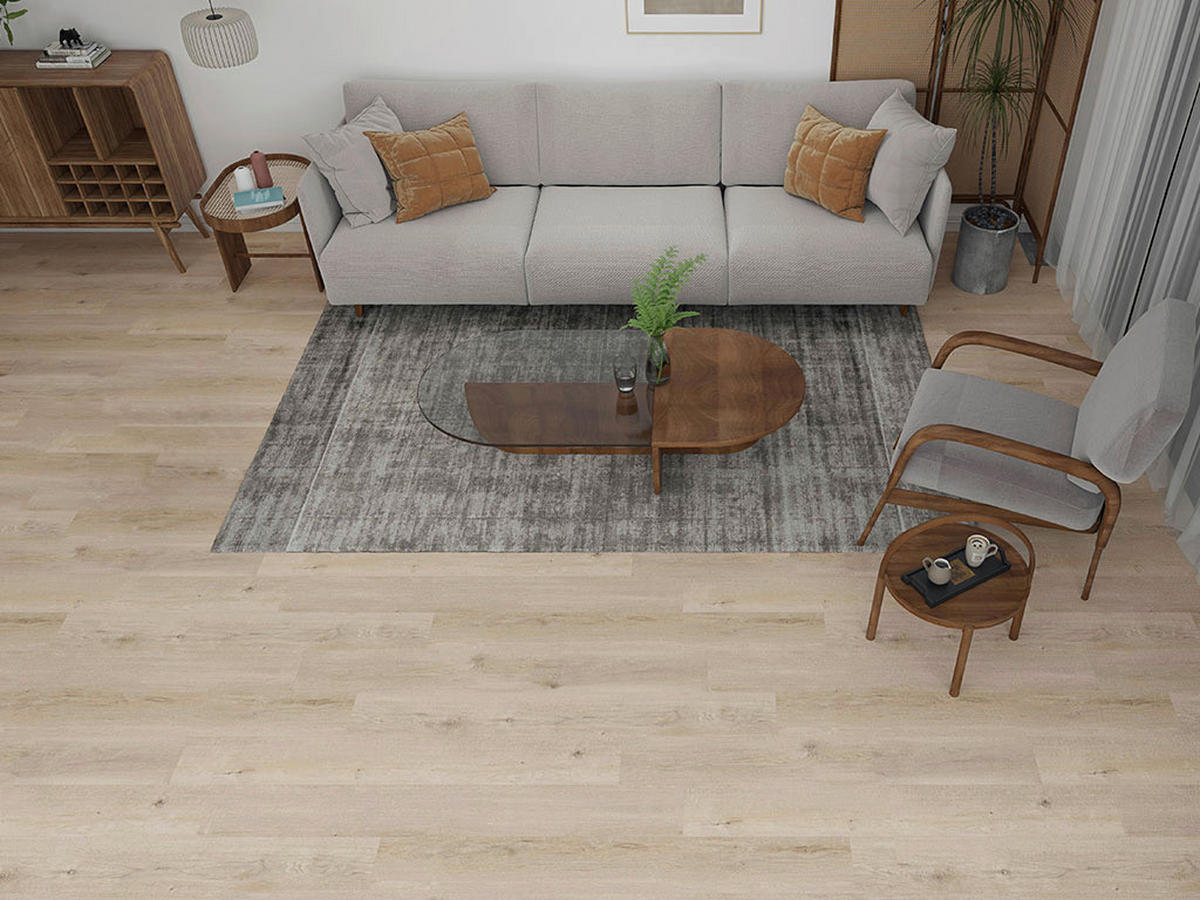Click-Vinylboden Ziesar ca. 2,196 m² im Paket  B/L: ca. 18x122 cm pro Paket Ziesar ca. 2,196 m² im Paket - (122,00/18,00/0,45cm)