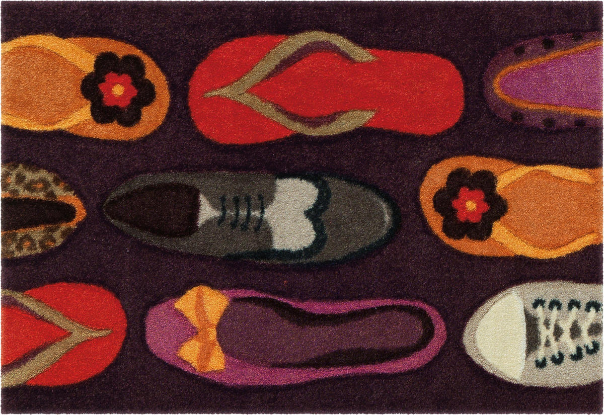 Arte Espina Kurzflorteppich Living Mat 19 mehrfarbig B/L: ca. 64x168 cm Living Mat 19 - mehrfarbig (64,00/168,00cm) - Arte Espina