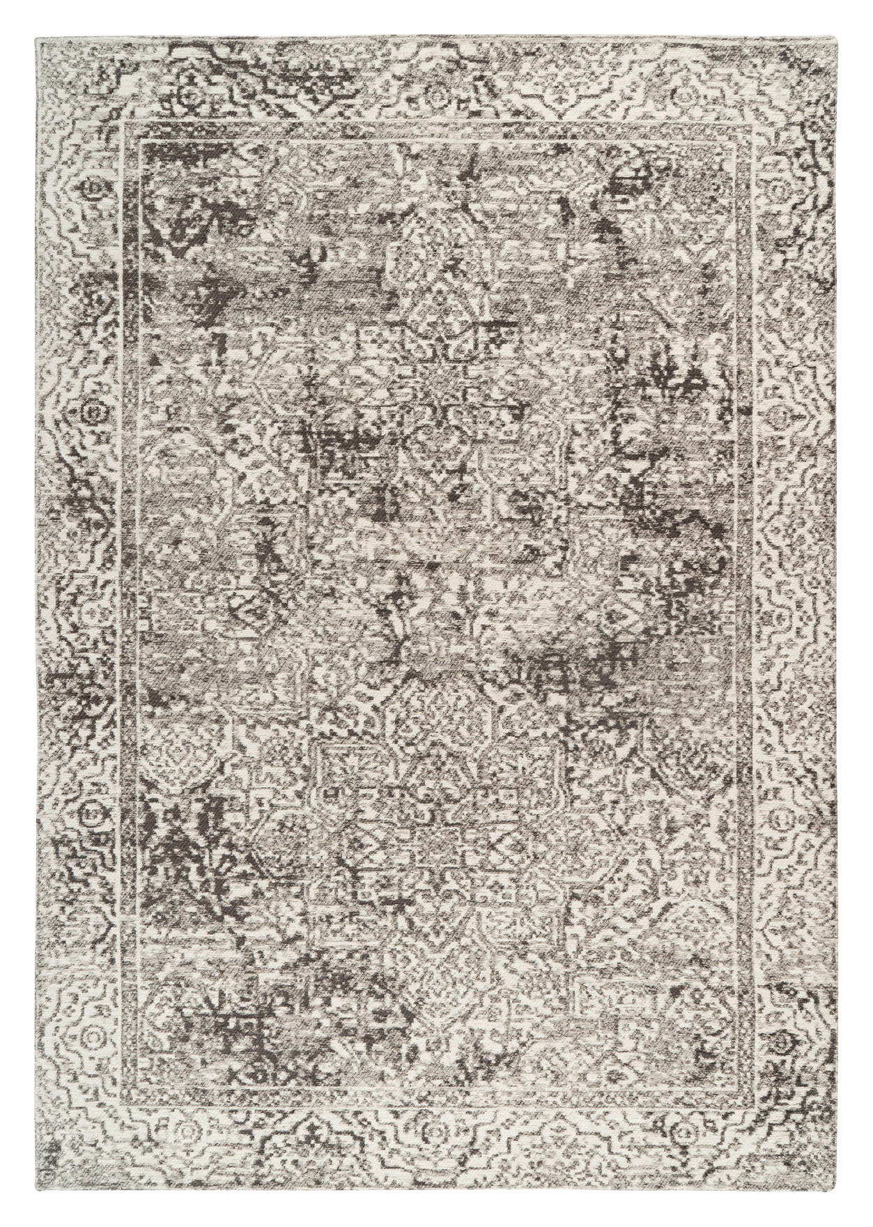 Kayoom Flachflorteppich Davis 225 grau B/H/L: ca. 120x1,2x170 cm Davis 225 - grau (170,00/120,00/1,20cm) - Kayoom