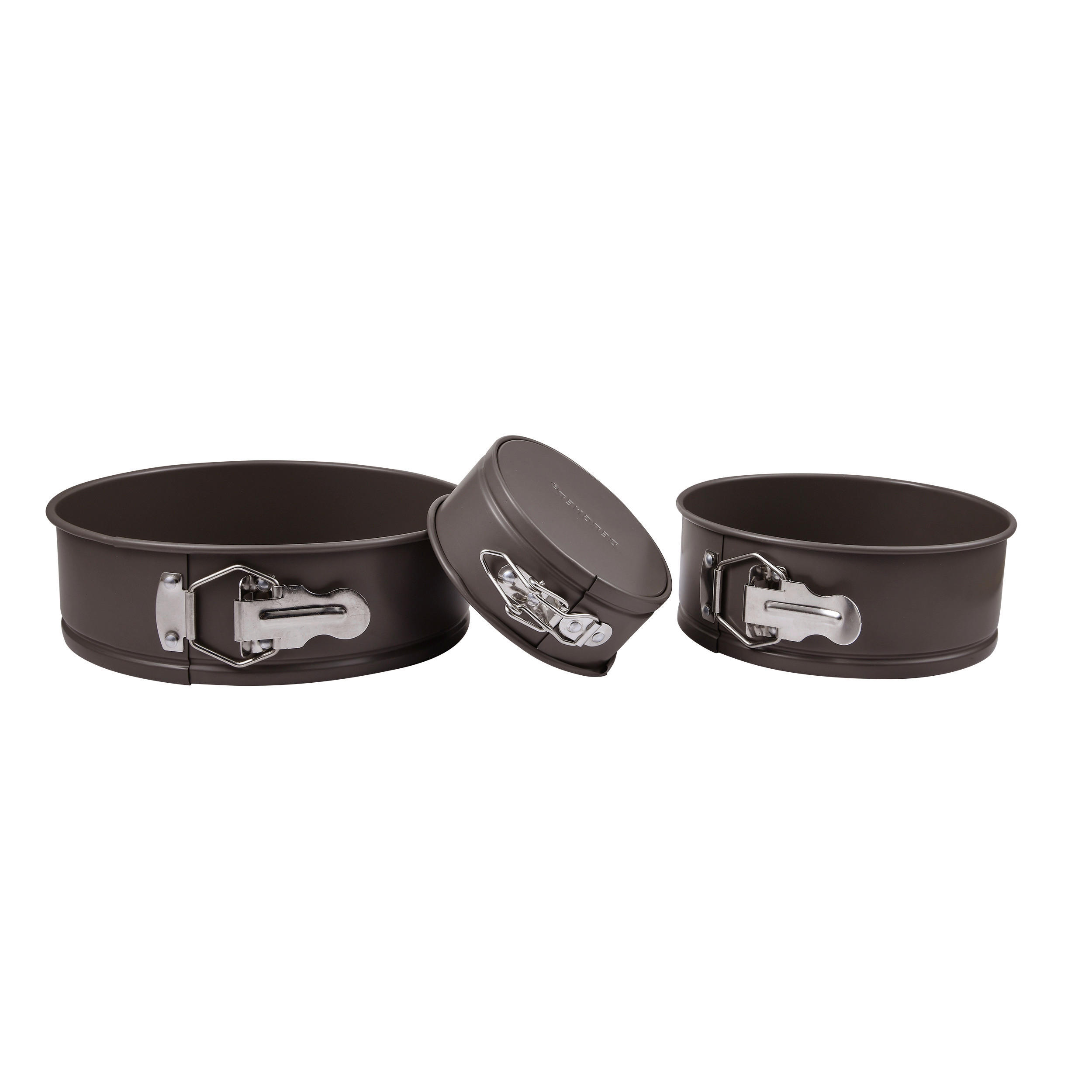 BERGNER Kuchenformenset Baking lovers schwarz Stahl Baking lovers - schwarz - BERGNER