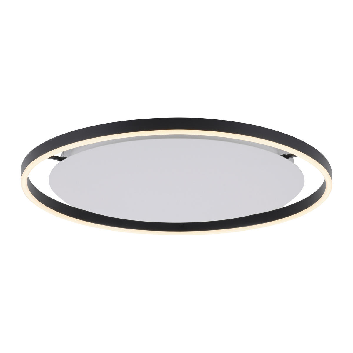 Just Light LED-Deckenleuchte RITUS 15392-13 weiß anthrazit Metall H/D: ca. 5,3x58,5 cm 1 Brennstellen RITUS - weiß/anthrazit (58,50/5,30cm) - Just Light