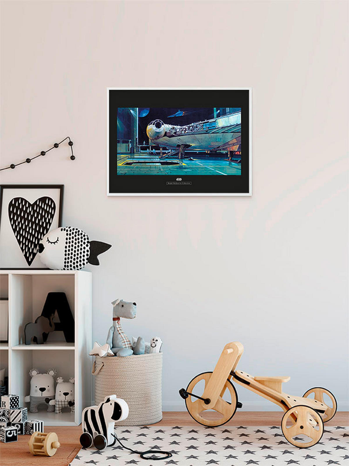 Komar Poster Star Wars Classic RMQ Falcon Hangar Star Wars B/L: ca. 50x40 cm Star Wars Classic RMQ Falcon Hangar - (50,00/40,00cm) - Komar