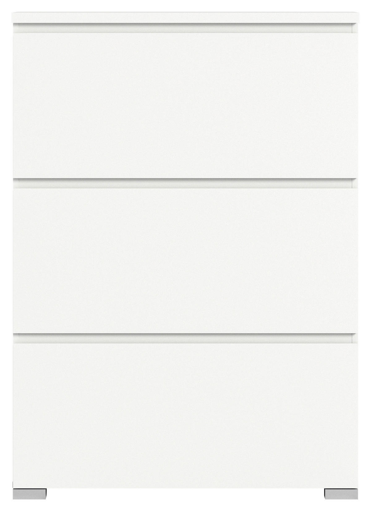 Schuhschrank Shoelove weiß B/H/T: ca. 95x130x18 cm Shoelove - weiß (95,00/130,00/18,00cm) - xonox.home