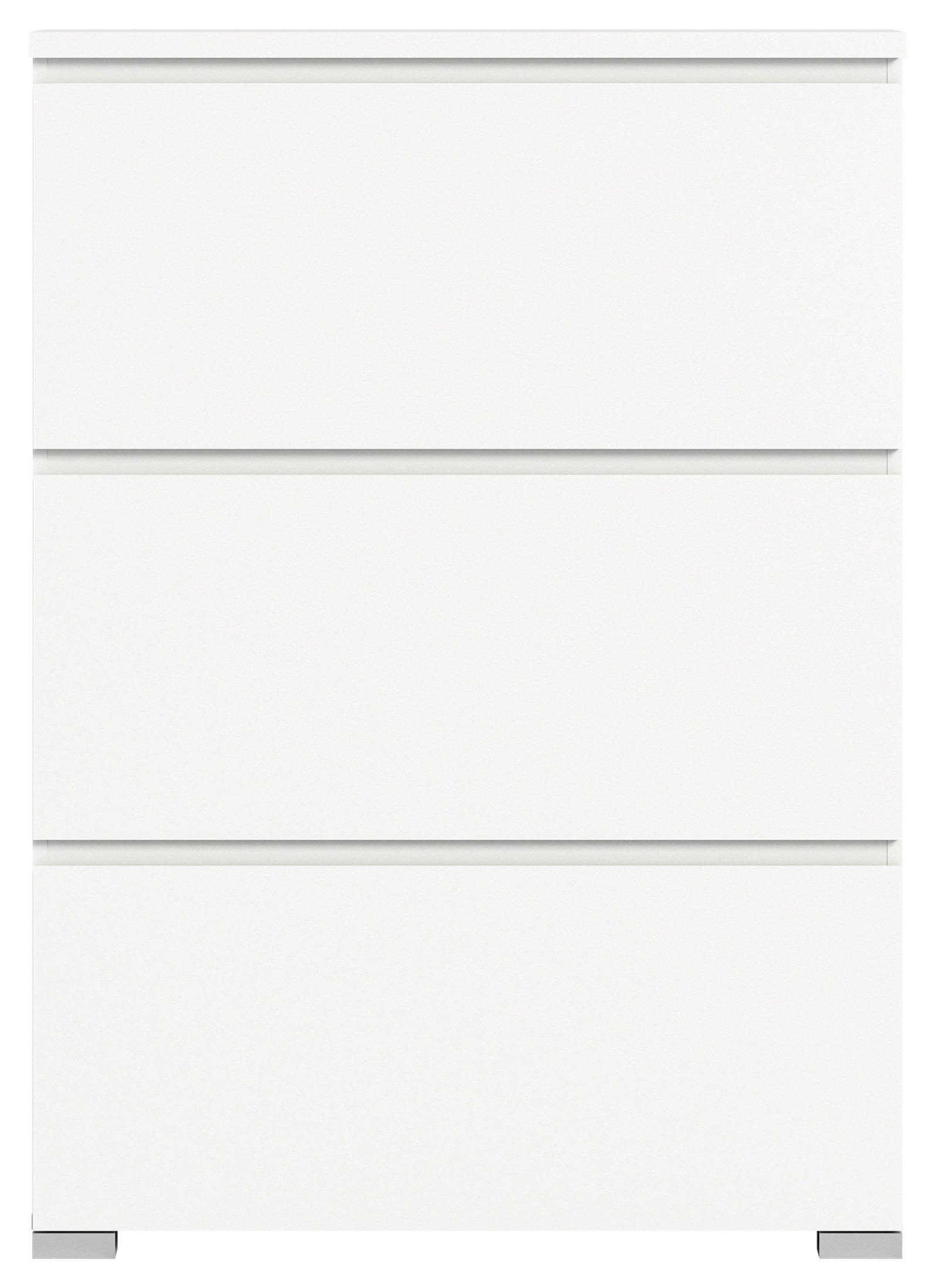 Thumbnail - Schuhschrank Shoelove weiß B/H/T: ca. 95x130x18 cm