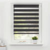 Doppelrollo Duo anthrazit B/L: ca. 45x150 cm Duo - anthrazit (45,00/150,00cm) - LICHTBLICK