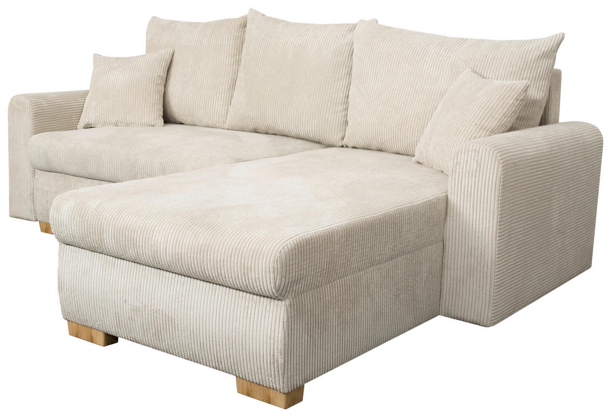 Funktionsecke beige B/H/T: ca. 224,5x90x168 cm Soria_2F/li-OT/re_Funktionsecke - beige (224,50/90,00/168,00cm)
