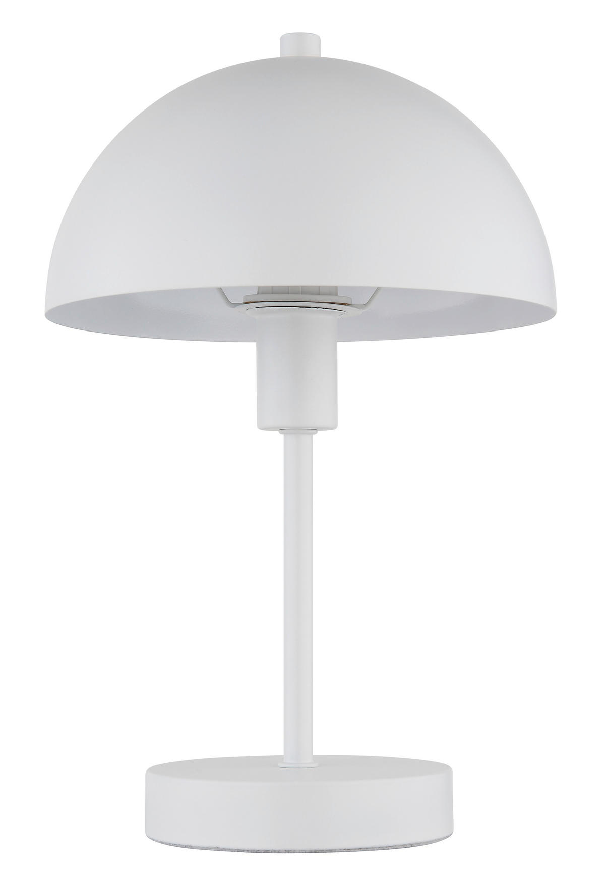 GLOBO Tischleuchte weiß Metall H/D: ca. 31x20 cm E14 1 Brennstellen Atoma - weiß (20,00/31,00cm) - GLOBO