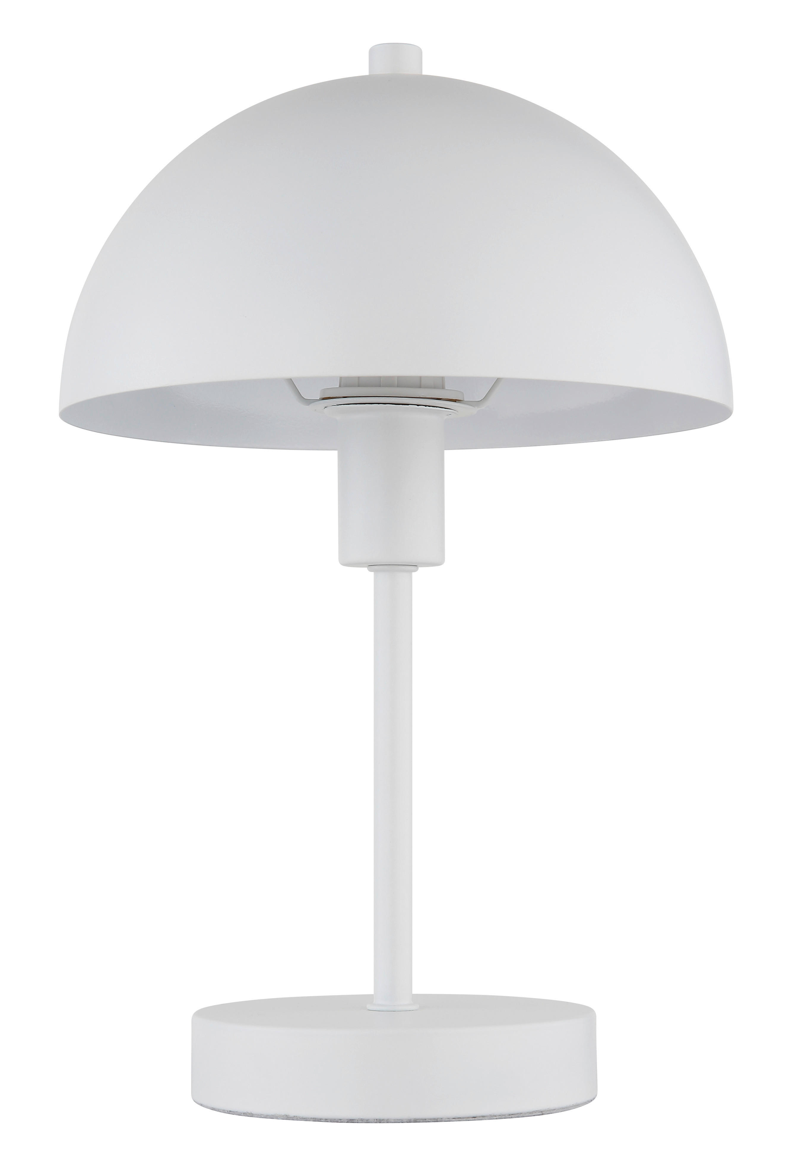 Thumbnail - GLOBO Tischleuchte weiß Metall H/D: ca. 31x20 cm E14 1 Brennstellen