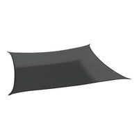 PLATINUM Sonnensegel Coolfit schwarz Polyethylen B/H/L: ca. 500x1x500 cm Coolfit - schwarz (500,00/500,00/1,00cm) - PLATINUM