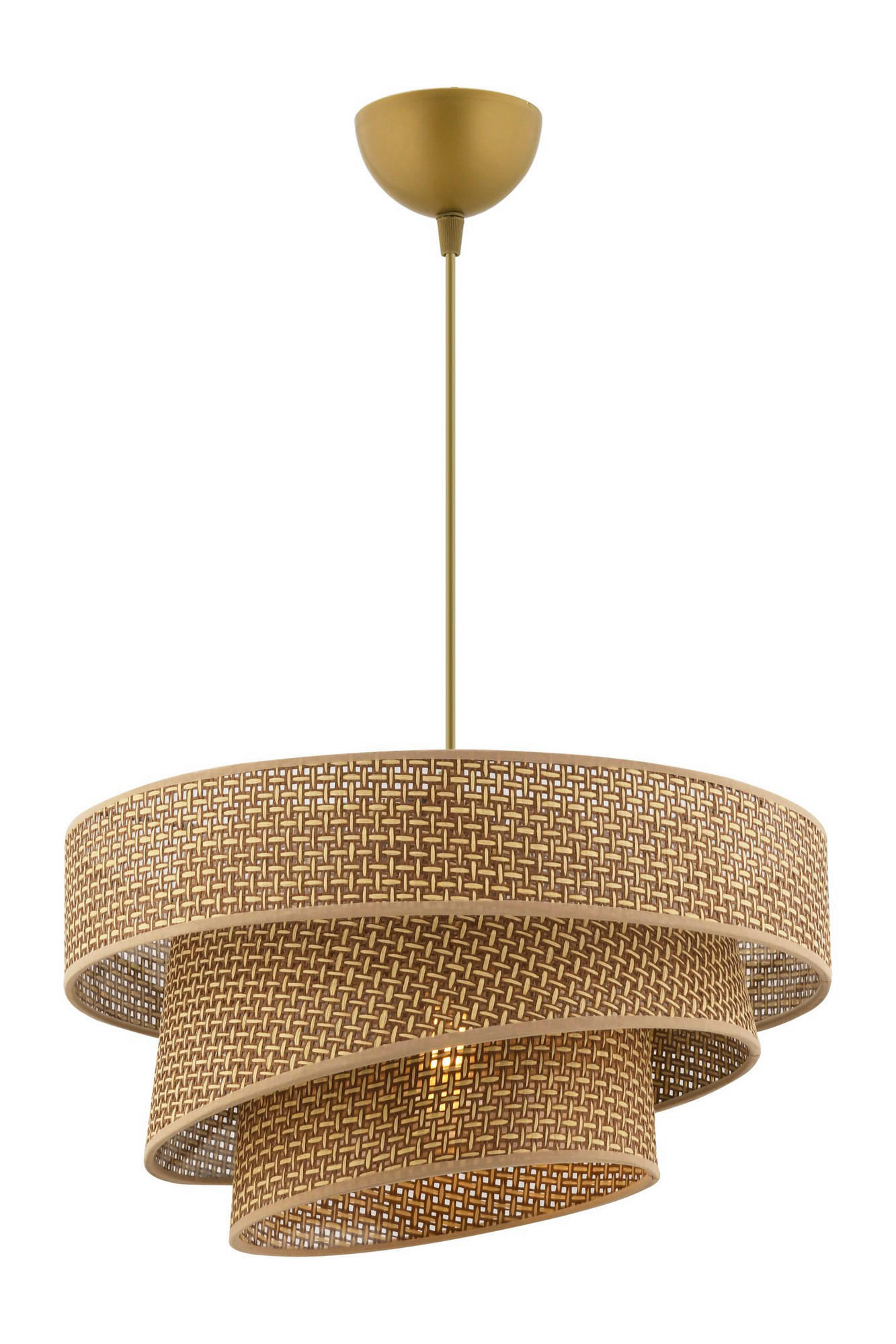 Opviq Pendelleuchte beige Baumwolle Metall B/H/L: ca. 40x72x40 cm E27 1 Brennstellen Couper Hazeran - beige (40,00/40,00/72,00cm) - Opviq