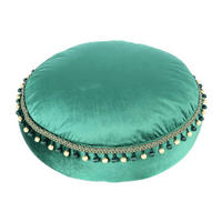 360 Living Hocker Taj Mahal 400 grün B/H/T: ca. 65x25x65 cm Taj Mahal 400 - grün (65,00/25,00/65,00cm) - 360 Living
