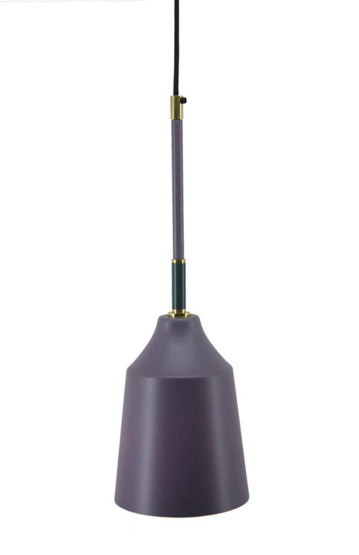 Kayoom Pendelleuchte violett Eisen B/H/L: ca. 15x45x15 cm E27 1 Brennstellen Pendelleuchte KA4056216613288 - violett (15,00/15,00/45,00cm) - Kayoom
