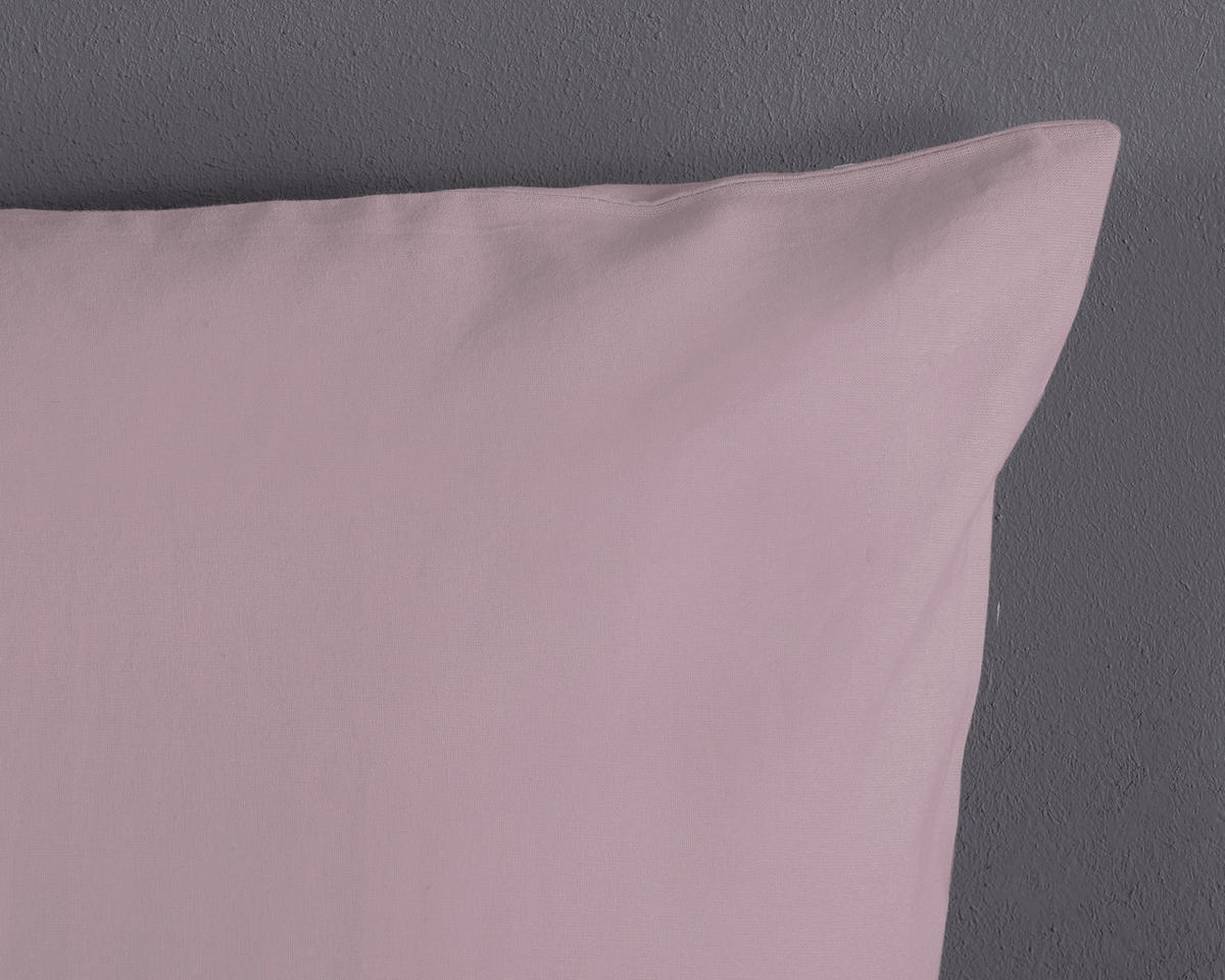 Baumwoll Bettwäsche Bettwäsche-Baumwolle - pink (100,00/135,00cm) - Good Morning