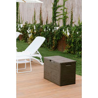 Toomax Aufbewahrungsbox Woodys braun Kunststoff B/H/L: ca. 52,7x44,5x77,5 cm Woodys - braun (77,50/52,70/44,50cm) - Toomax