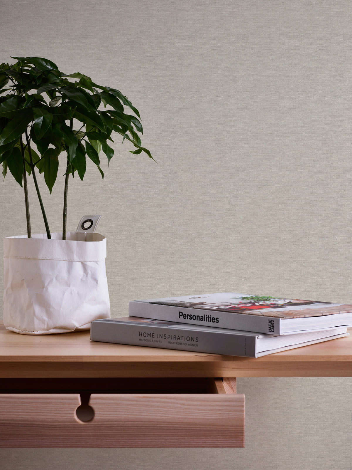 A.S.Creation Vliestapete Attractive Uni grau B/L: ca. 53x1005 cm Attractive - grau (53,00/1005,00cm) - A.S.Creation
