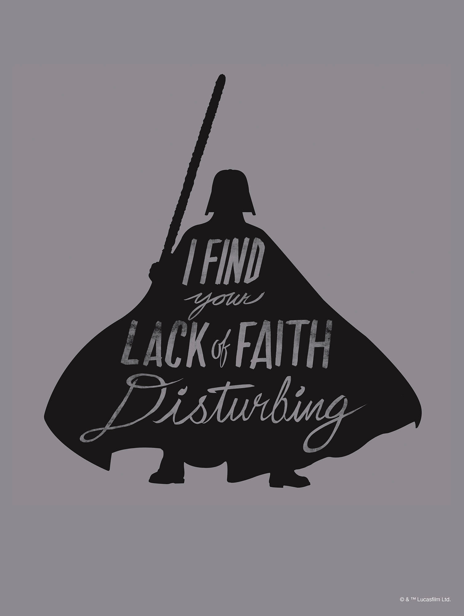 Komar Poster Star Wars Silhouette Quotes Vader Star Wars B/L: ca. 30x40 cm