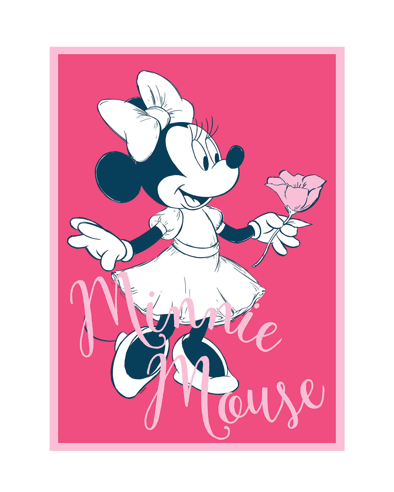 Komar Poster Minnie Mouse Girlie Disney B/L: ca. 40x50 cm