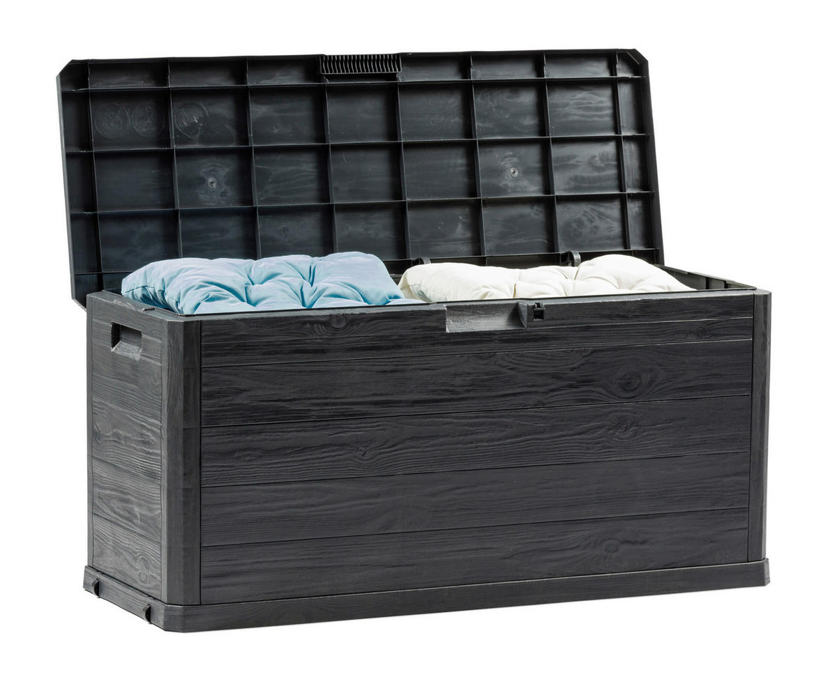 Toomax Aufbewahrungsbox Woodys 280 anthrazit Kunststoff B/H/T: ca. 117x56x45 cm Woodys 280 - anthrazit (117,00/56,00/45,00cm) - Toomax