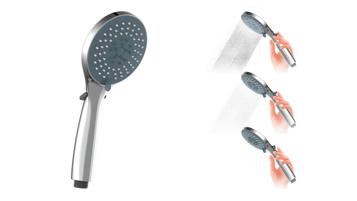 Handbrause Chrom D: ca. 11 cm Handbrause_Refresh_Eco - Chrom (11,00cm) - Eisl