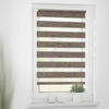 Doppelrollo Duo meliert hellbraun B/L: ca. 45x150 cm Duo meliert - hellbraun (45,00/150,00cm) - LICHTBLICK