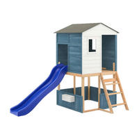 VidaXL Spielturm blau Spielturm - blau - VidaXL