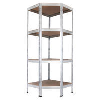Ar shelving Schwerlaststeckregal verzinkt B/H/T/L: ca. 70x180x40x70 cm Schwerlaststeckregal_Eckregal - verzinkt (70,00/70,00/180,00cm) - Ar shelving
