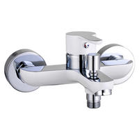 Wannen-Armatur Chrom Wannenarmatur_Diziani - weiß/Chrom (18,00/11,00/13,00cm) - Eisl