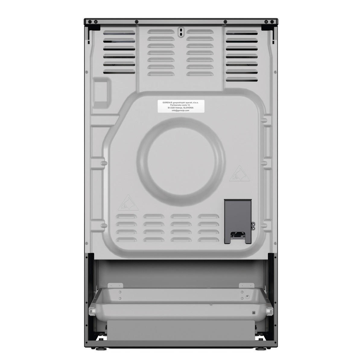 Gorenje Stand-Elektroherd GECS5B70CLB schwarz B/H/T: ca. 50x85x60 cm Stand-Elektroherd GECS5B70CLB - schwarz (50,00/85,00/60,00cm) - Gorenje
