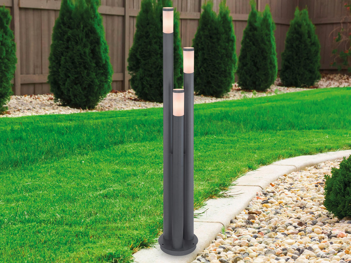 Außenleuchte 3159-3A anthrazit H/D: ca. 170x28 cm Außenleuchte_Boston 3159-3A - anthrazit (28,00/170,00cm) - GLOBO