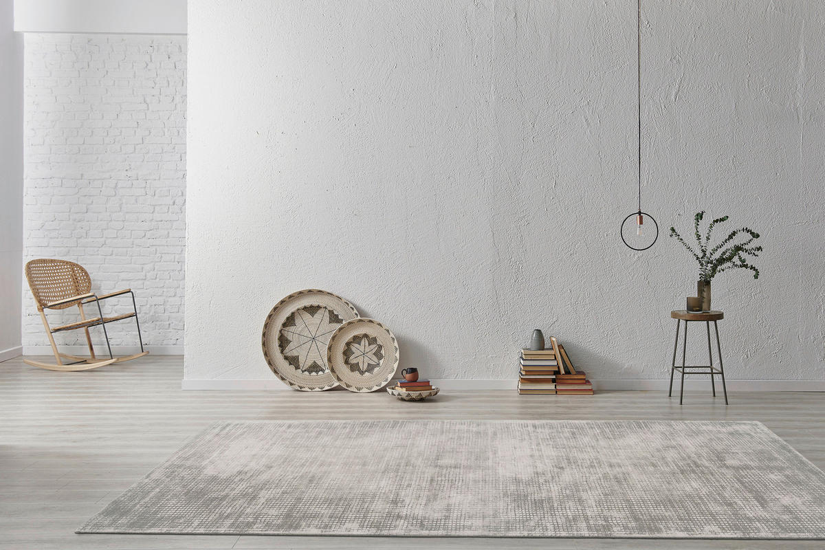 360Living Teppich Bridget silber B/L: ca. 200x290 cm Bridget - silber (200,00/290,00cm) - 360Living