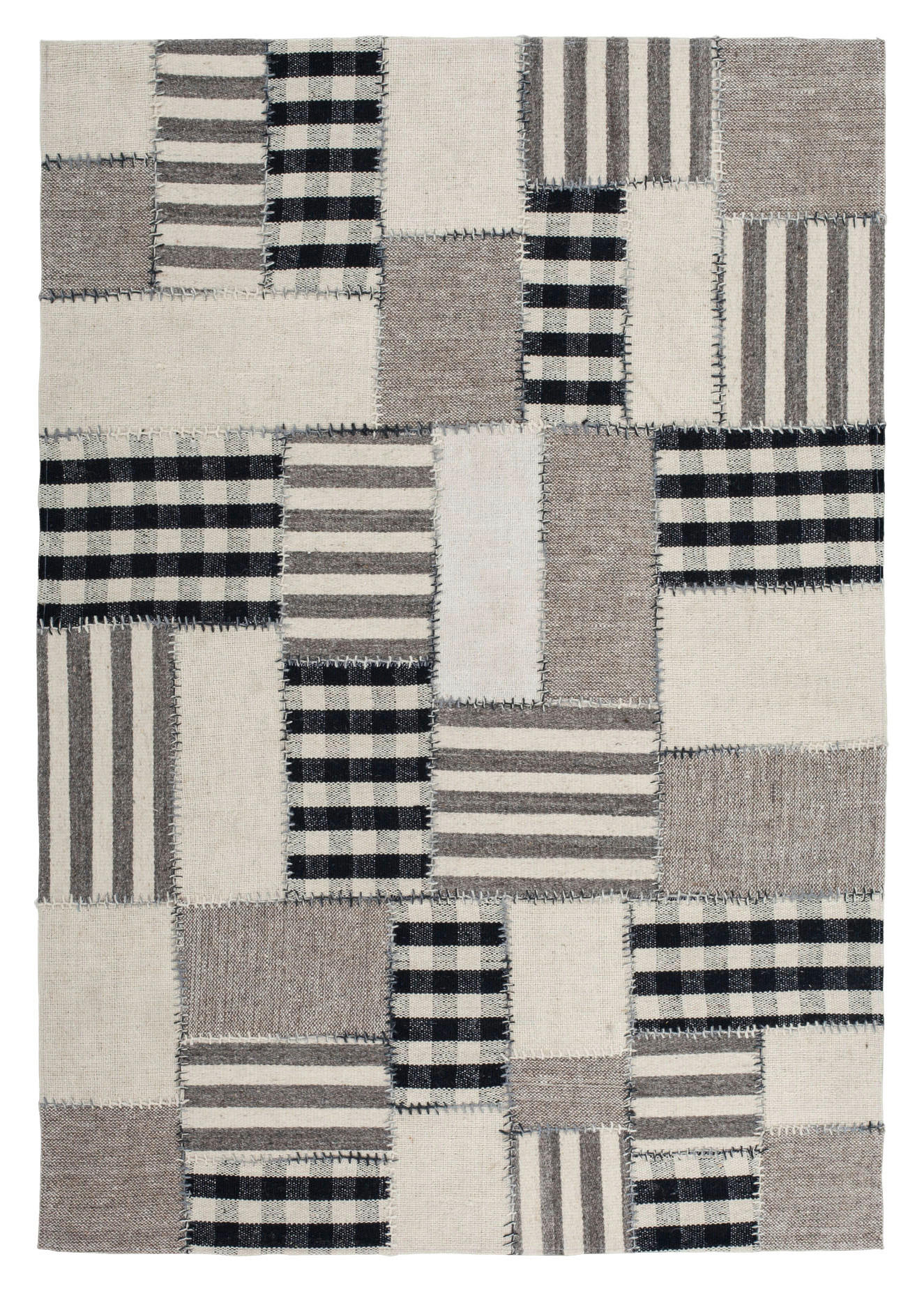 Kayoom Flachgewebeteppich Liana 214 creme B/H/L: ca. 160x1x230 cm Liana 214 - creme (230,00/160,00/1,00cm) - Kayoom