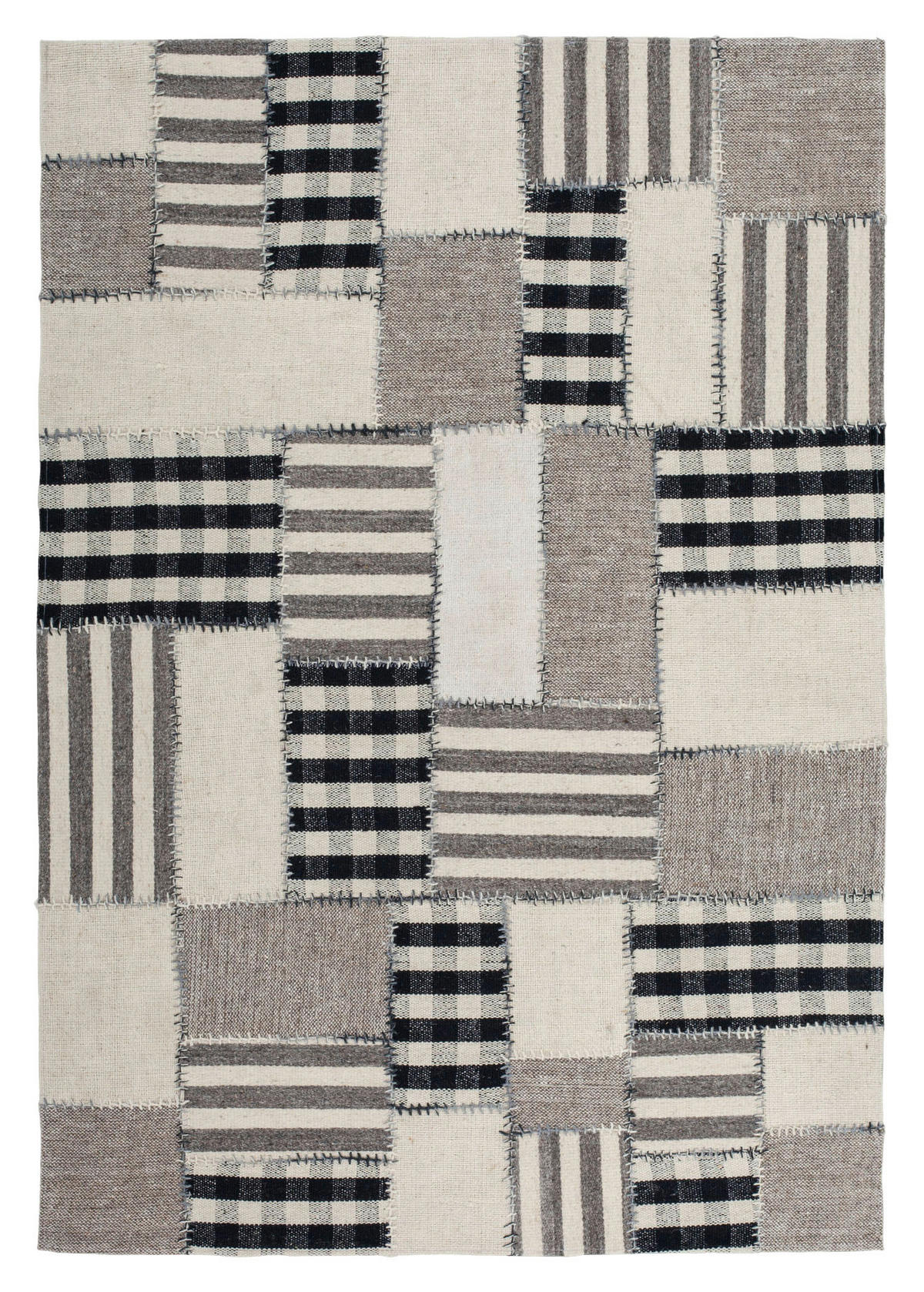 Kayoom Flachgewebeteppich Liana 214 creme B/H/L: ca. 160x1x230 cm Liana 214 - creme (230,00/160,00/1,00cm) - Kayoom