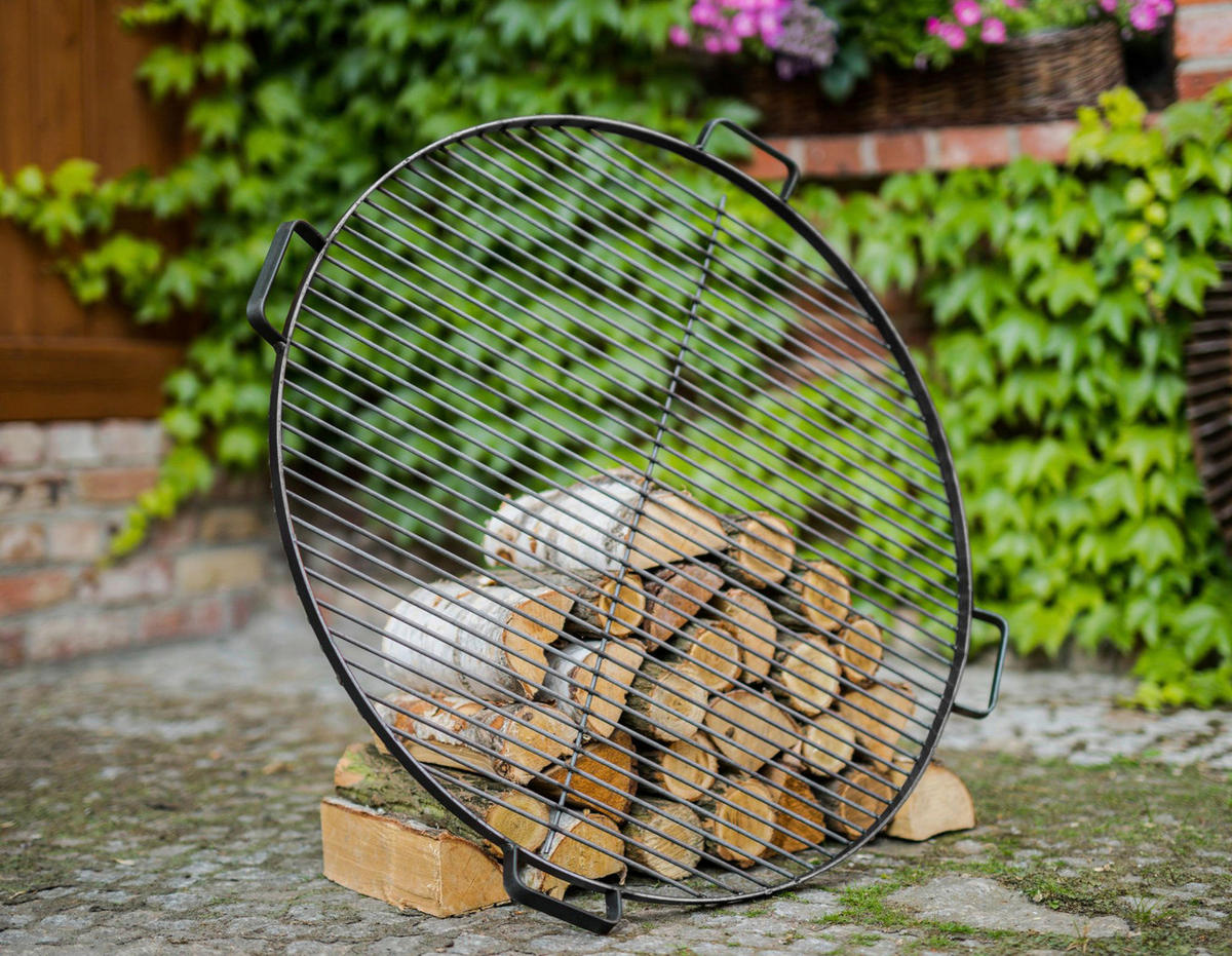 CookKing Grillrost 60 schwarz Stahl B/T: ca. 60x60 cm 60 - schwarz (60,00/60,00cm) - CookKing