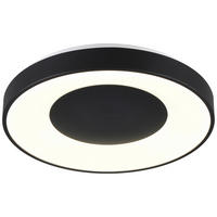 Reality Deckenleuchte P64991632 Miami schwarz Kunststoff H/D: ca. 7x38,5 cm LED-Deckenleuchte_Miami - schwarz (38,50/7,00cm) - Reality